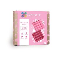 Base Plate-magnetplader 2 stk.-pastel pink & berry