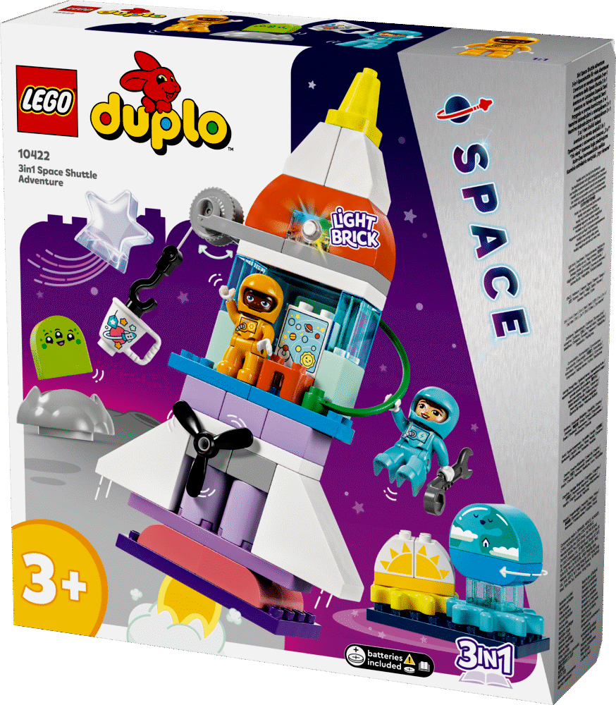 3-i-1-eventyr med rumfærge 10422 LEGO ® DUPLO ®