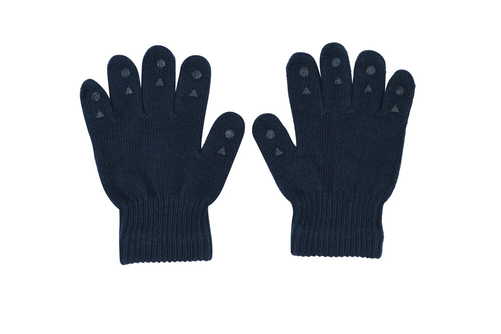 Fingervanter - DARK BLUE - 2-3 ÅR