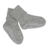 Skridsikre Strømper Alpaca Uld - GREY MELAN