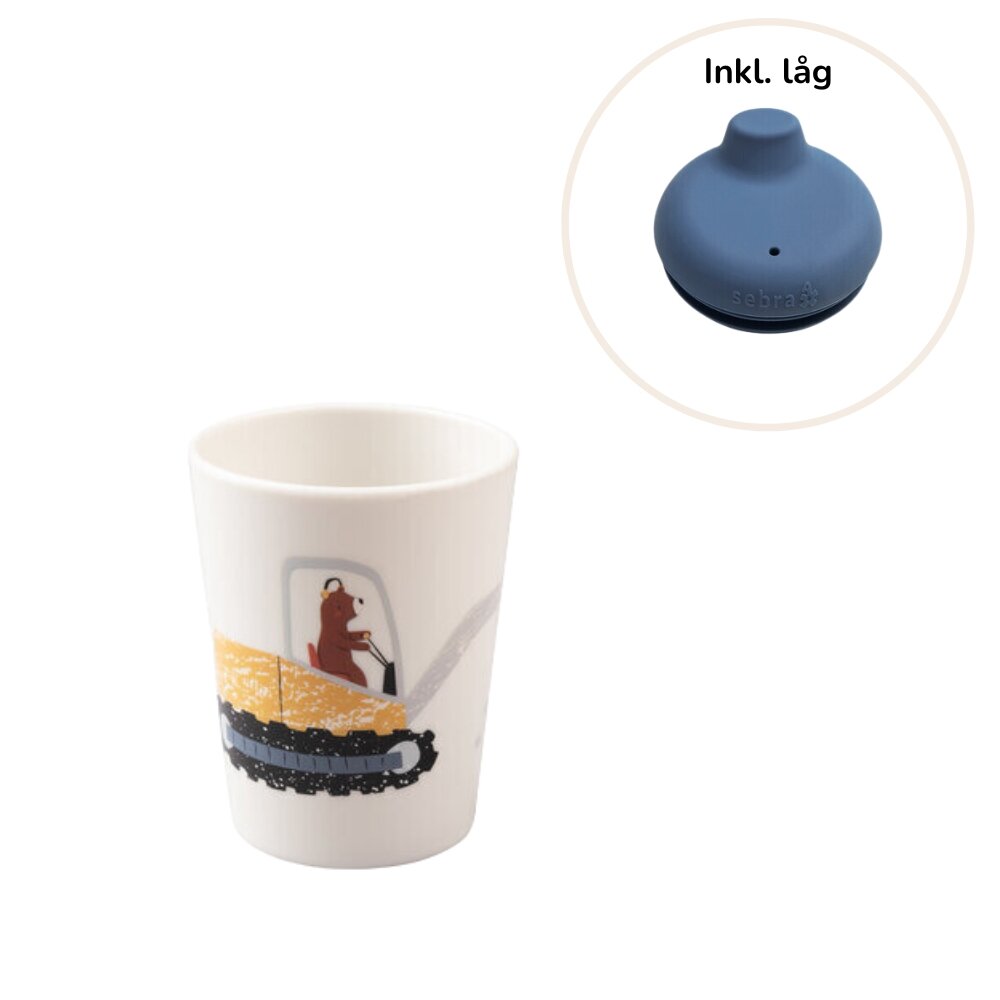 product-Tastii kop inkl. låg - busy builders/vintage blue