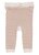 Let strikket leggings m. striber - CREAM