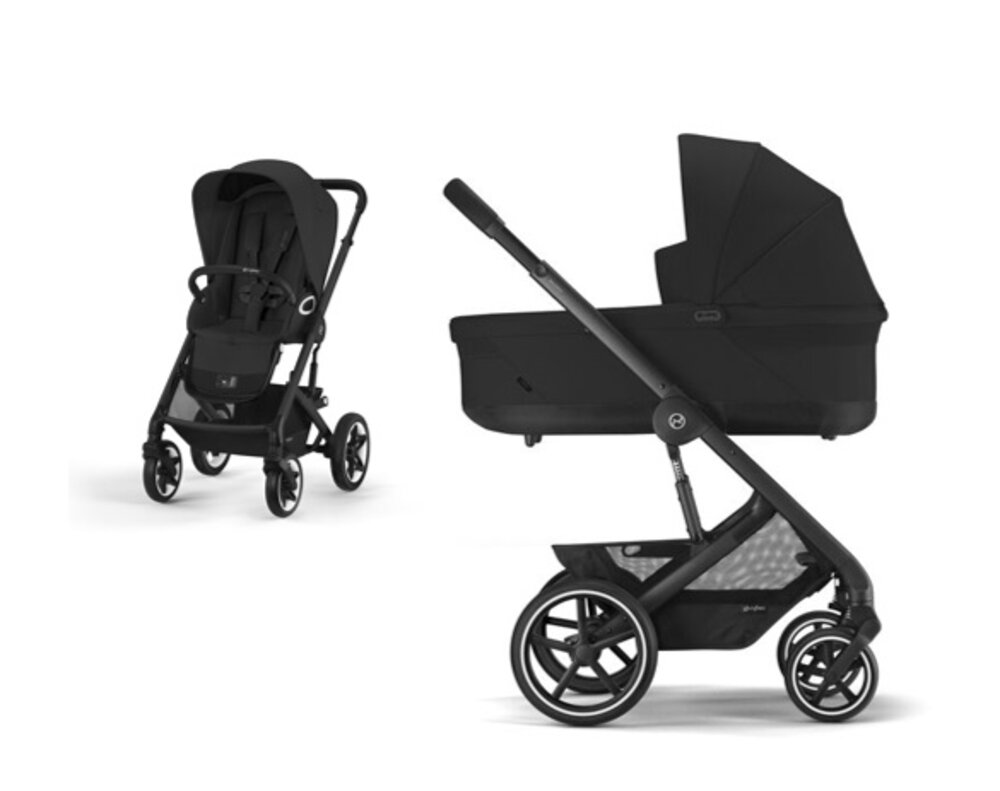 Talos S Lux - moon black/black m. Cot S Lux