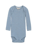 Baby Stribet Body - AZURSTRIPE