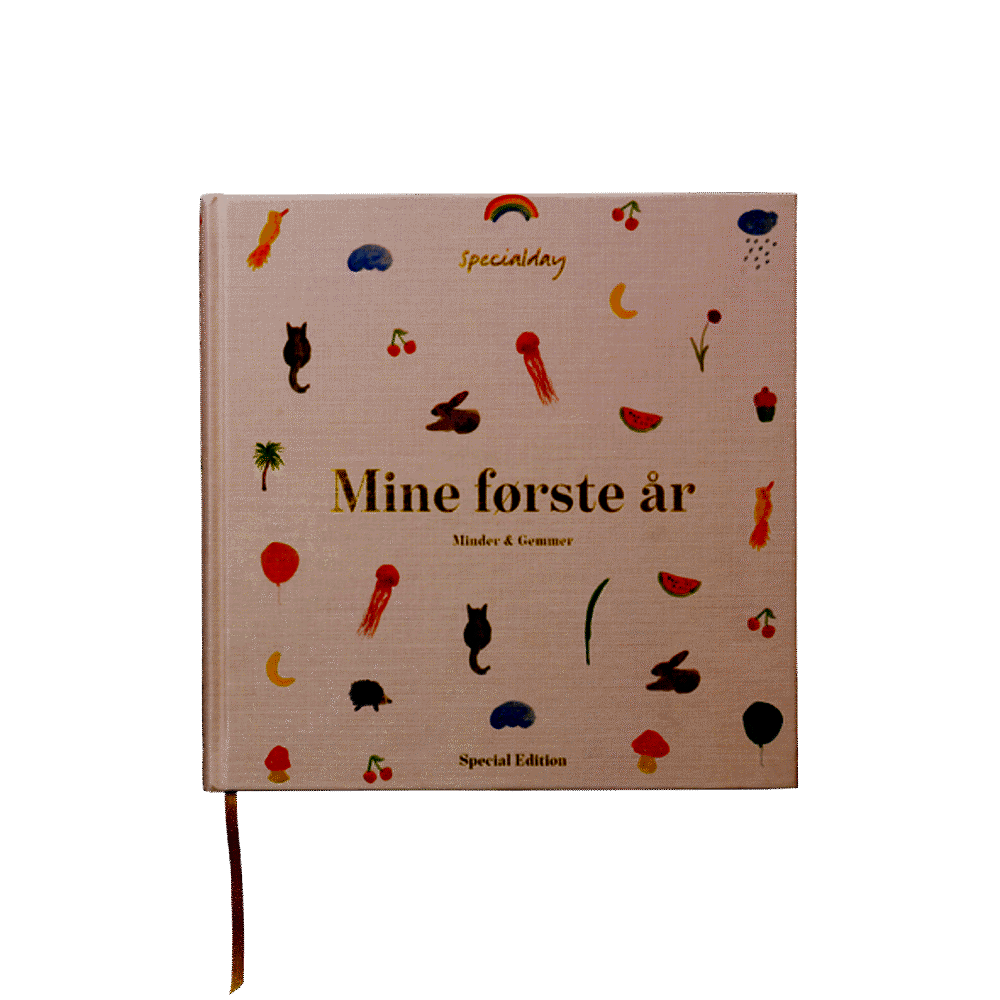 Mine første år - rosa