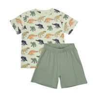 T-shirt+Shorts Sæt AOP - 9212