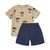 T-shirt+Shorts Sæt AOP - 2322