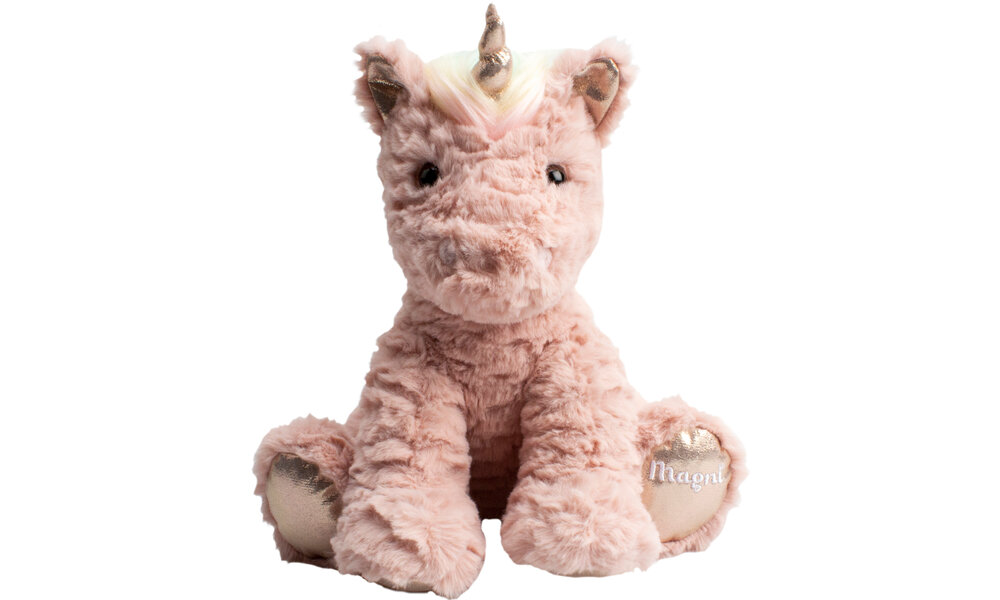 Enhjørning bamse 25 cm