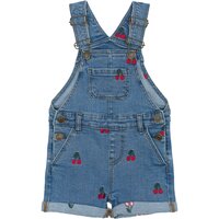 Nayla Kort Denim Dungarees - LBLUEDENIM