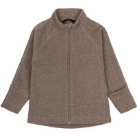 Bomuld Fleece Baby Jakke - MELANGE DENVER