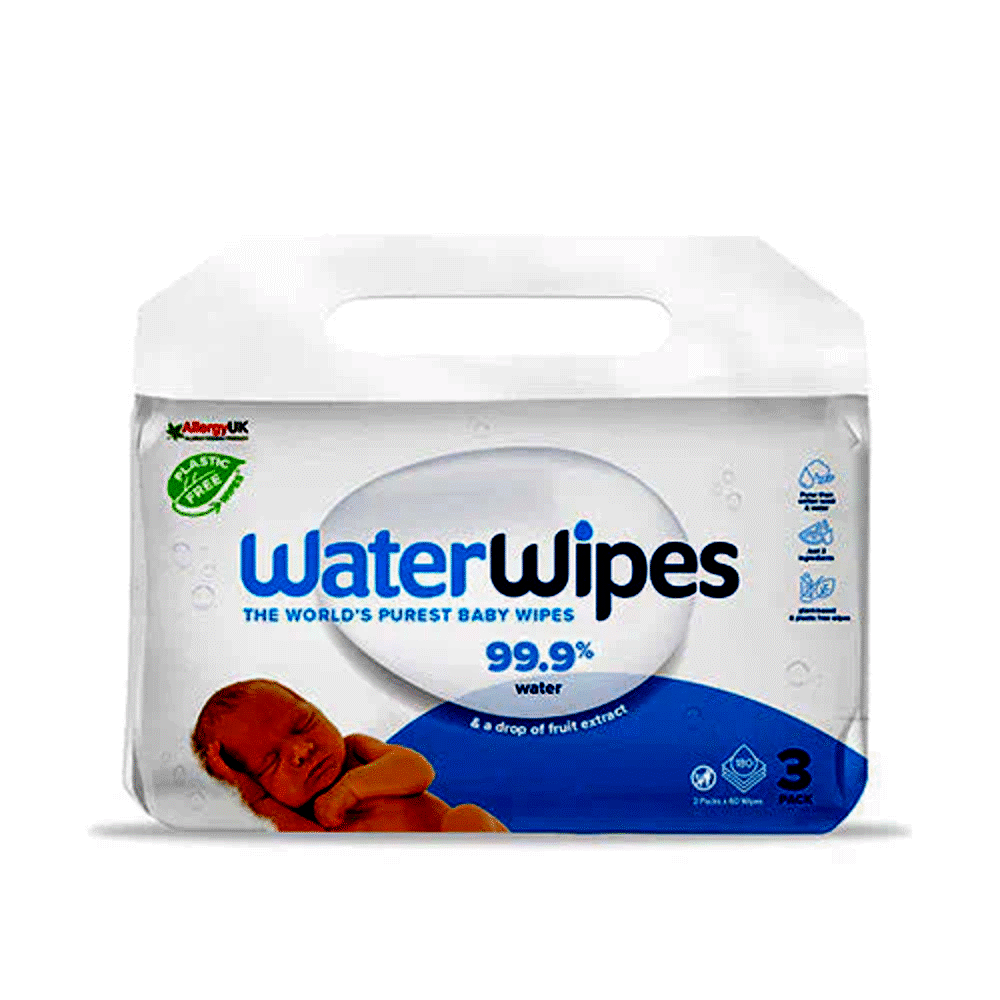 WATERWIPES 3 x 60 stk. WaterWipes