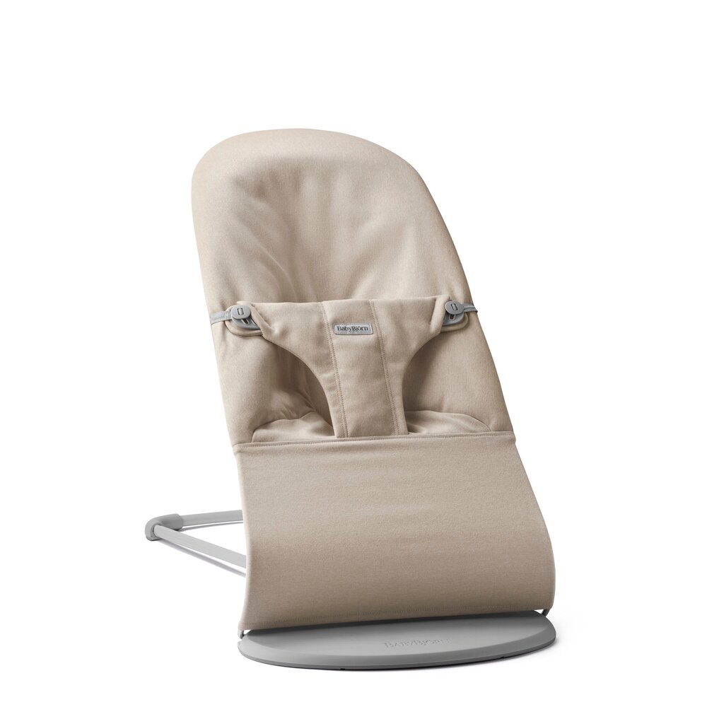 BabyBjÃ¶rn SkrÃ¥stol Bliss - VÃ¦vet mÃ©lange, Lys beige