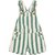 Newman Short Dungarees - GREENSTRIP