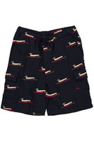 Twill shorts m. lomme - NAVYSTRIPE