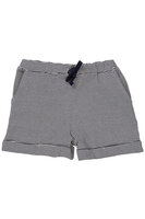 Stribet shorts - NAVY