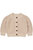 Klassisk strikket cardigan - BEIGE