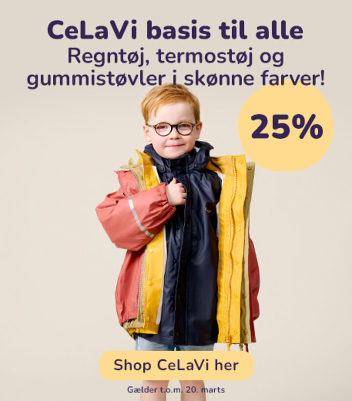 Spar 25% på regn-, termotøj og gummistøvler