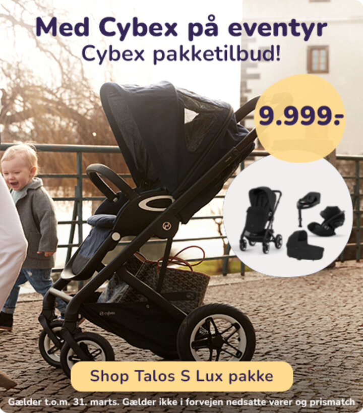 Cybex Talos S Lux bundle kun 9.999,-