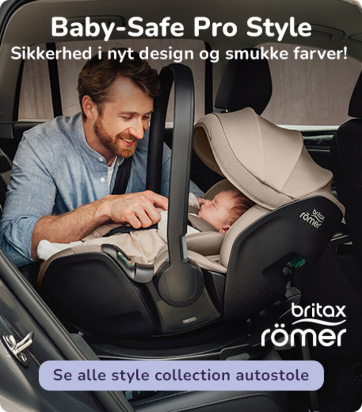 Nyhed! Britax-Römer baby-safe pro style collection autostole